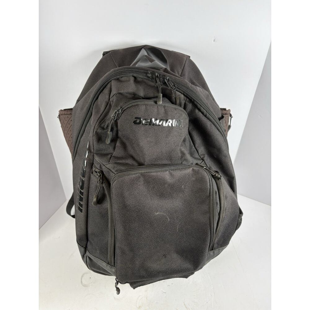 DeMarini Black Baseball Backpack Bat Bag Gear Bag Duffel Sports Travel